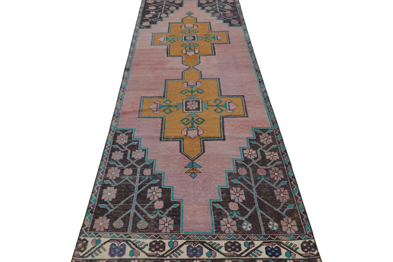 Vintage Oushak Runner Rug