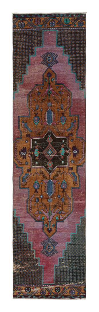 Vintage Oushak Runner Rug