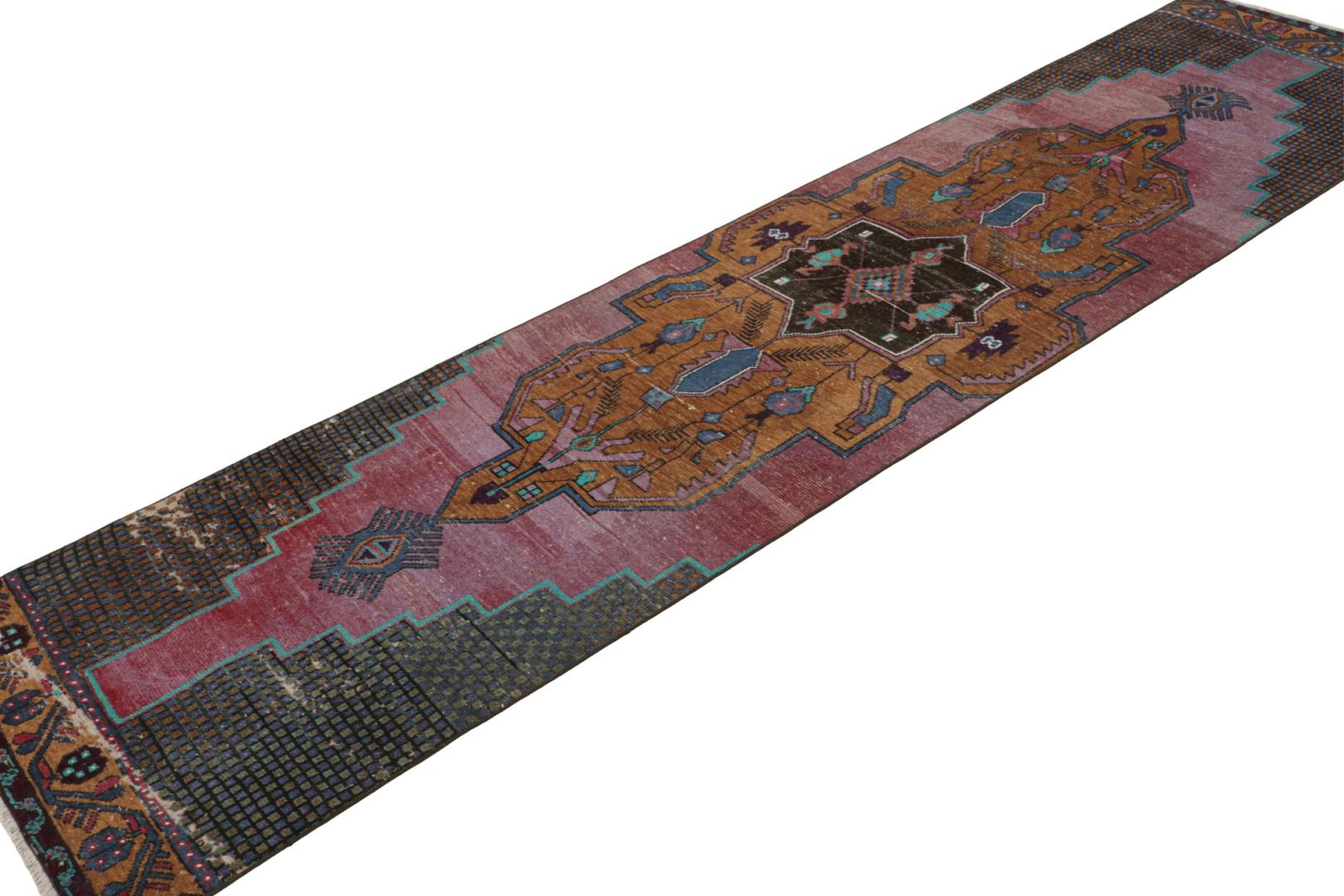 Vintage Oushak Runner Rug