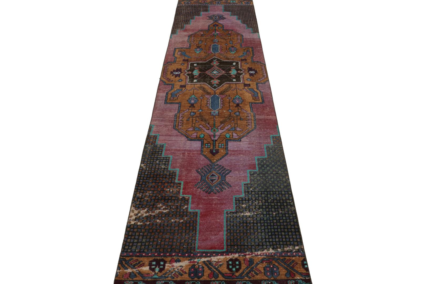 Vintage Oushak Runner Rug
