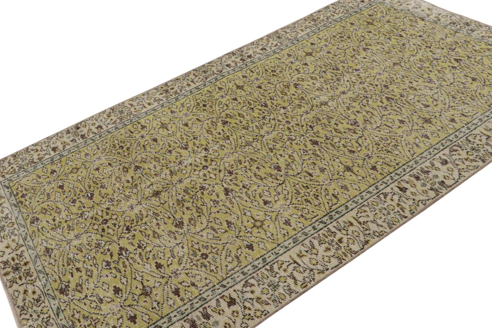 Vintage Zeki Müren Persian Style Rug