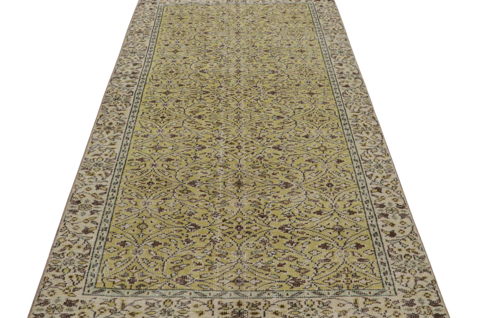 Vintage Zeki Müren Persian Style Rug