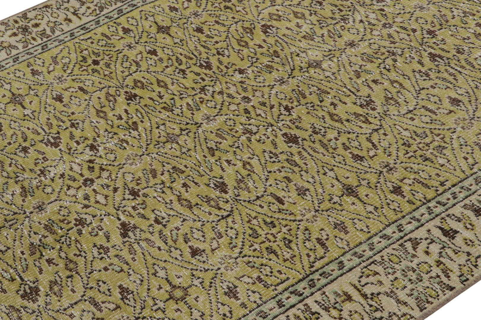 Vintage Zeki Müren Persian Style Rug