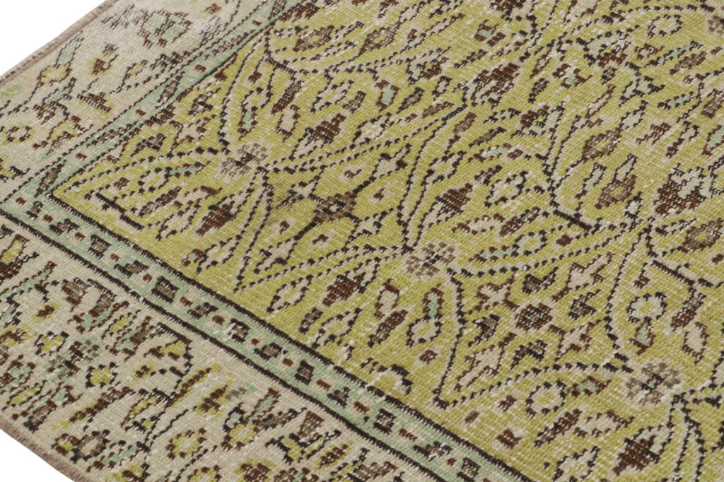Vintage Zeki Müren Persian Style Rug