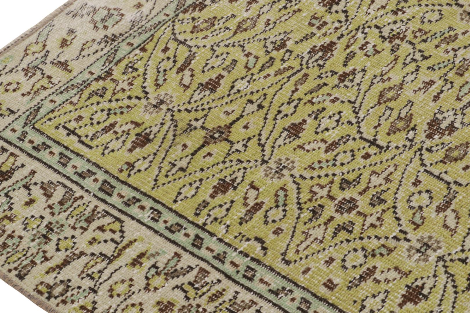 Vintage Zeki Müren Persian Style Rug
