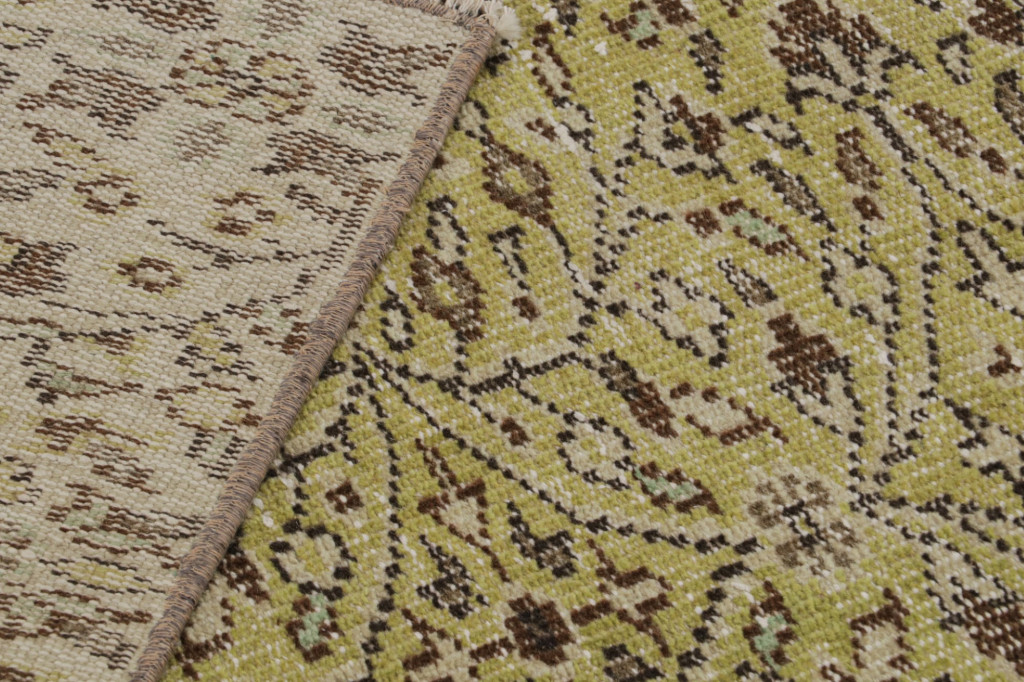 Vintage Zeki Müren Persian Style Rug