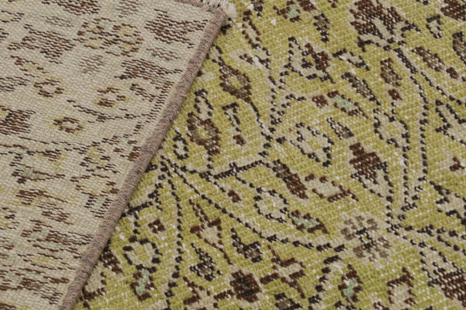 Vintage Zeki Müren Persian Style Rug