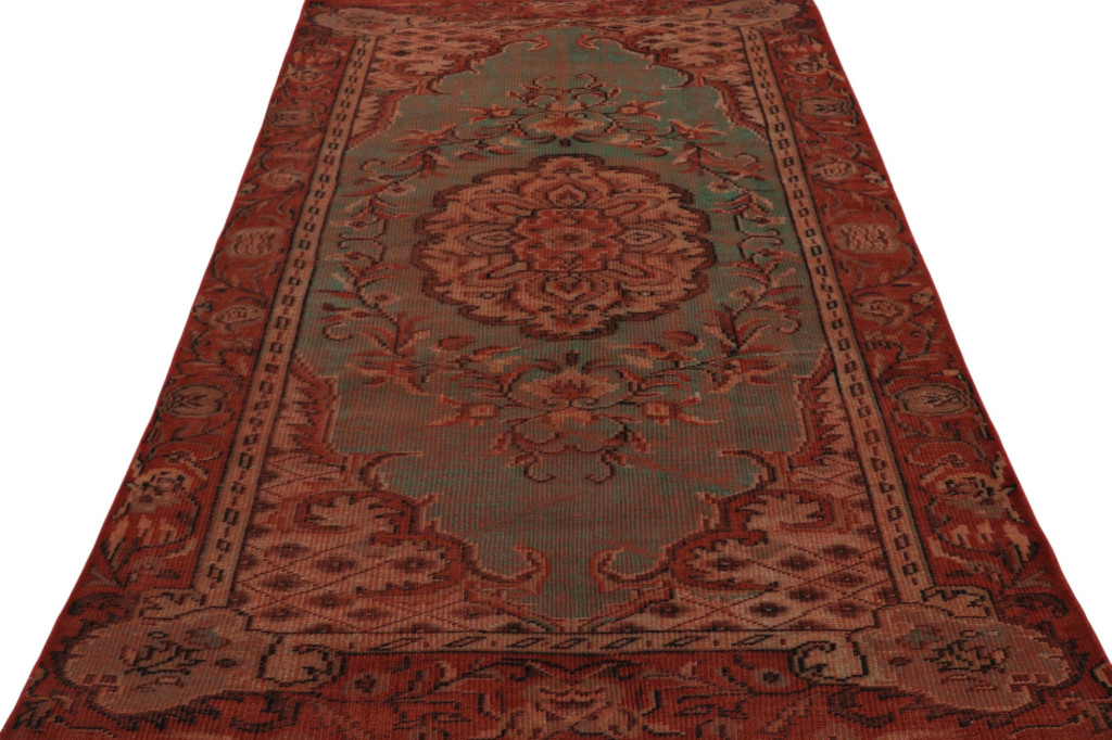 Vintage Zeki Müren Oushak-Style Rug