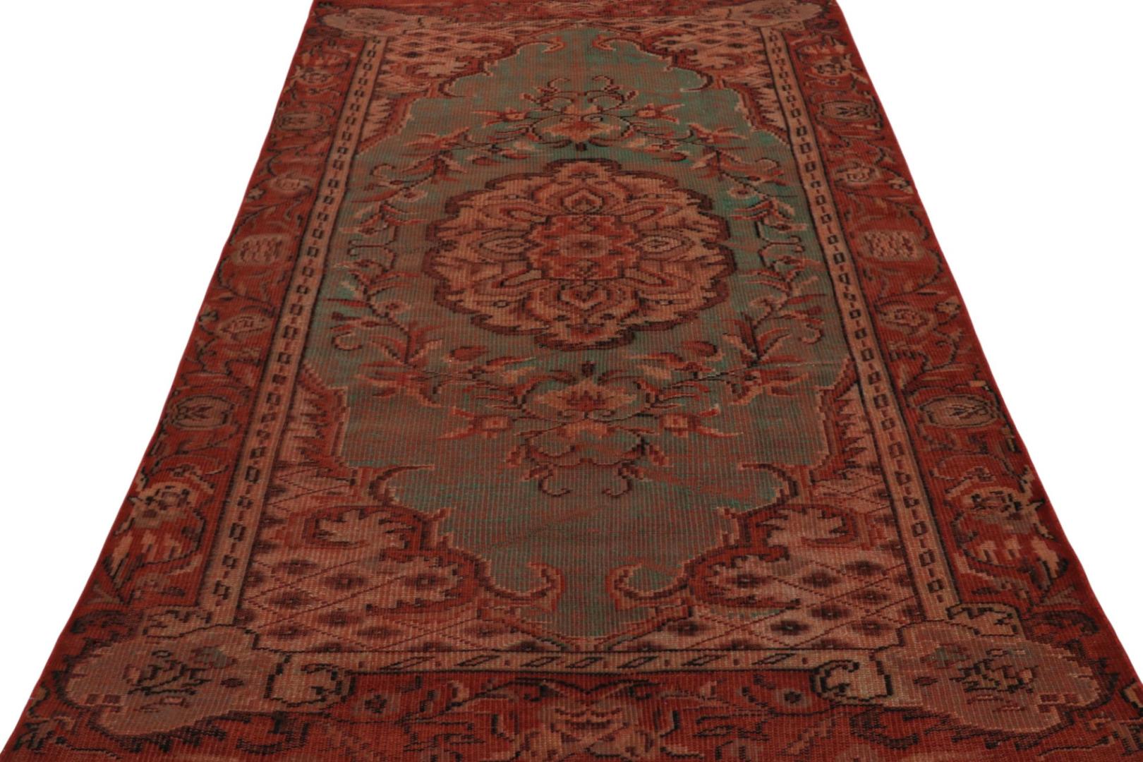 Vintage Zeki Müren Oushak-Style Rug