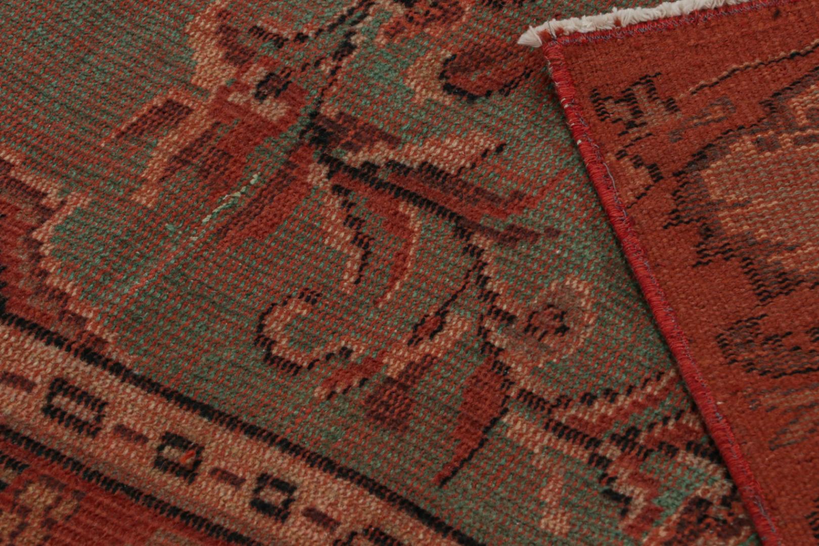 Vintage Zeki Müren Oushak-Style Rug