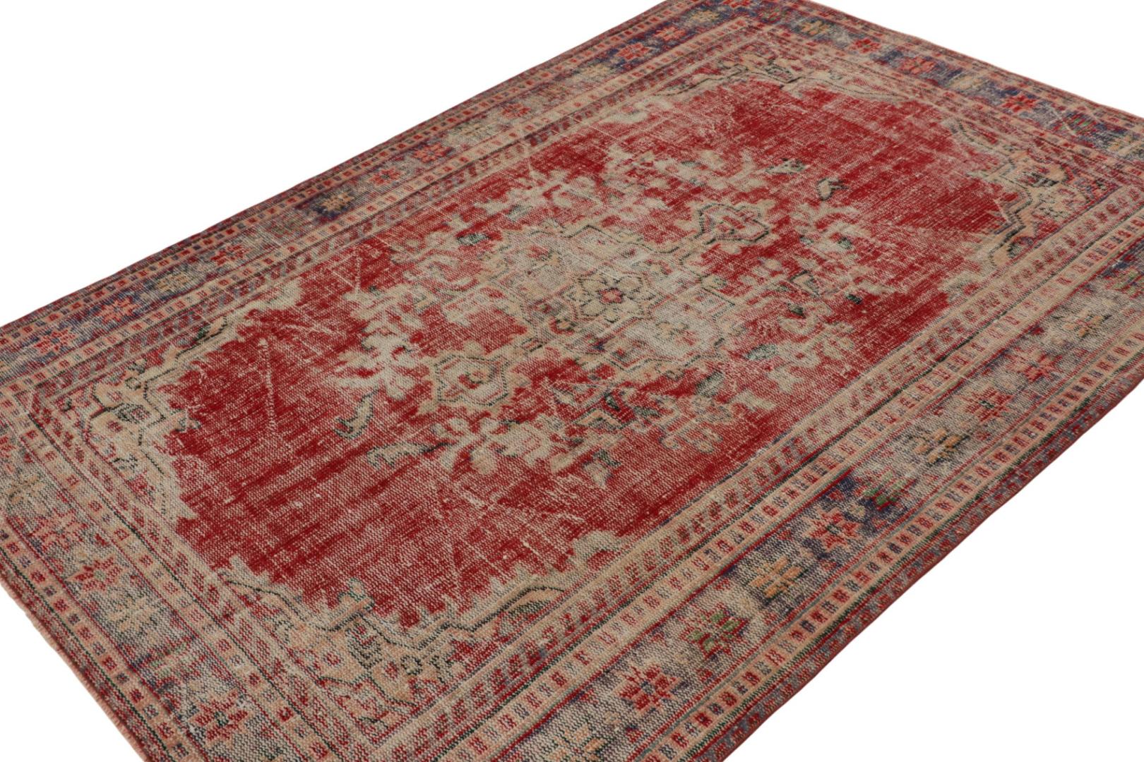 Vintage Zeki Müren Persian Style Rug