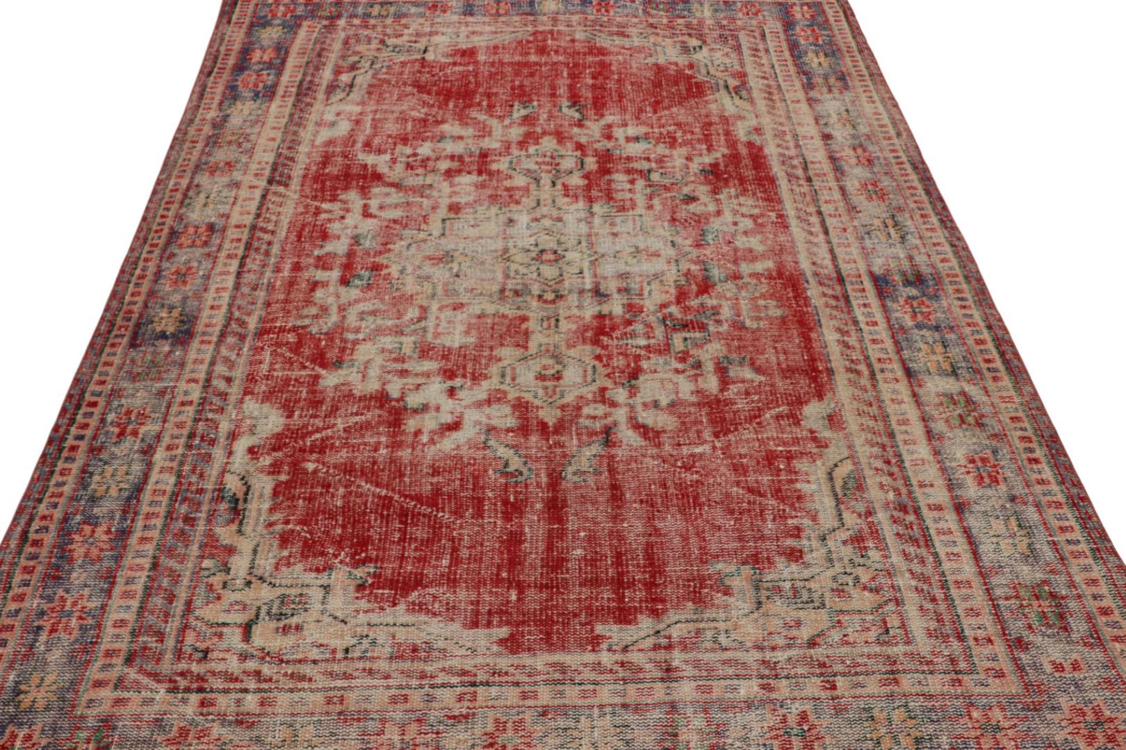Vintage Zeki Müren Persian Style Rug