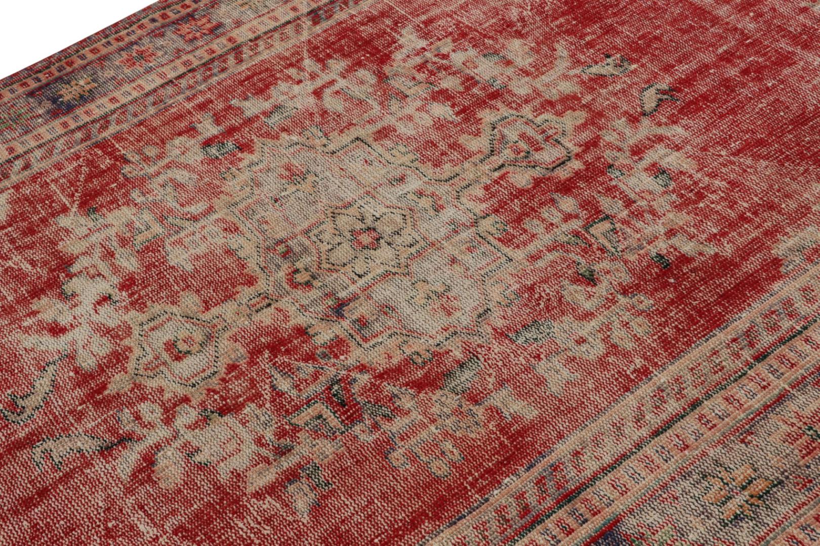 Vintage Zeki Müren Persian Style Rug