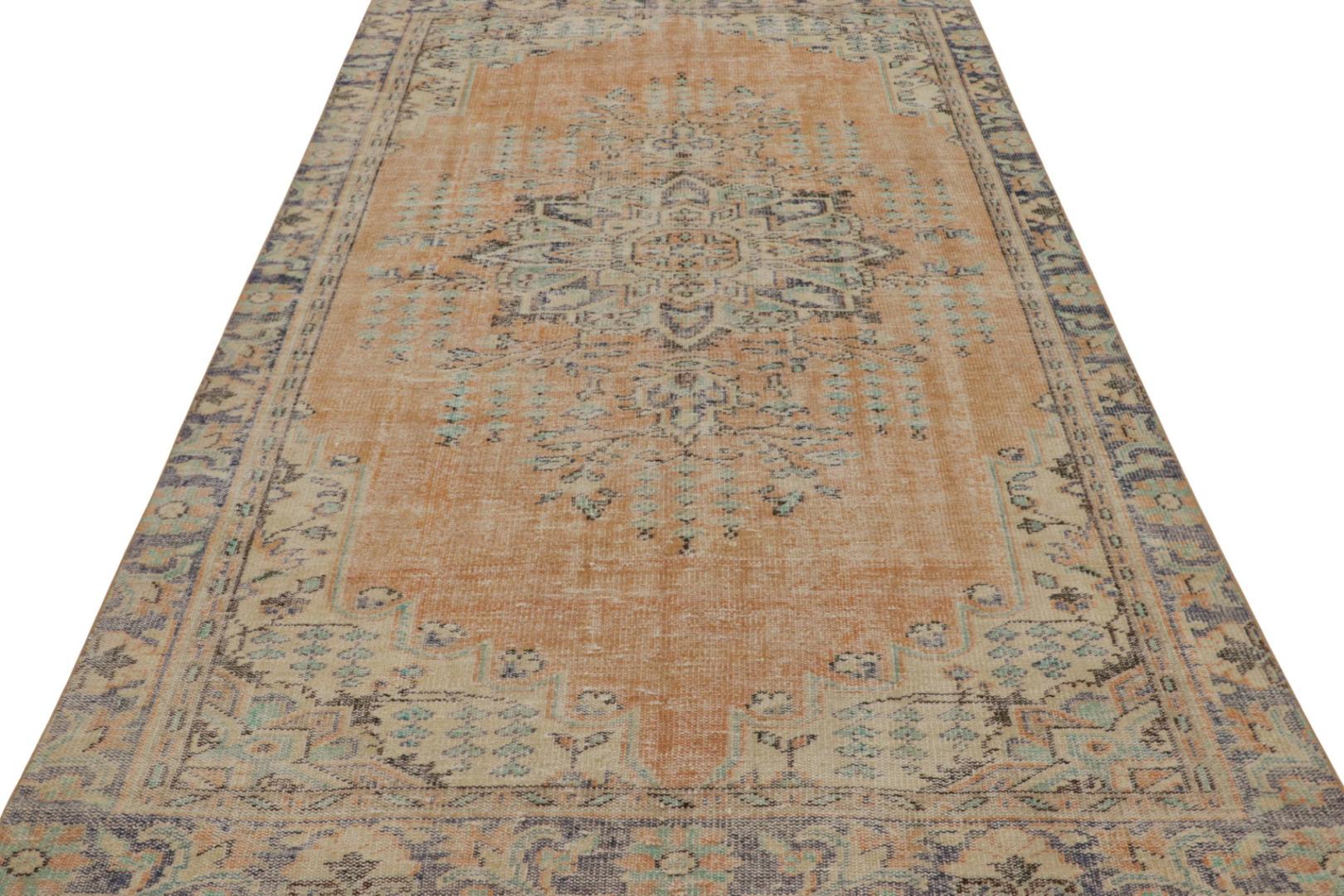 Vintage Zeki Müren Persian Style Rug