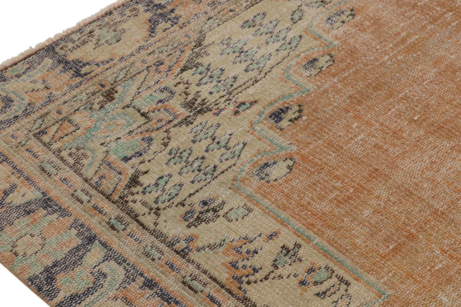 Vintage Zeki Müren Persian Style Rug