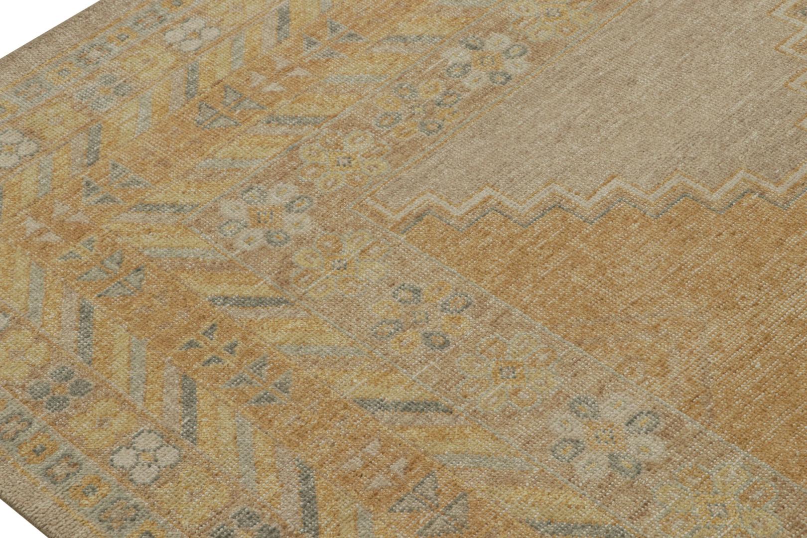 Modern Rug with Geometric Patterns