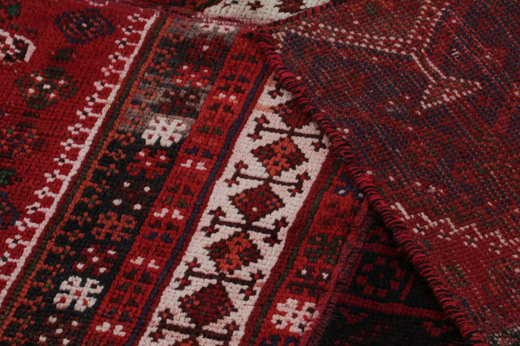 Modern Afghan Tribal Patchwork Rug