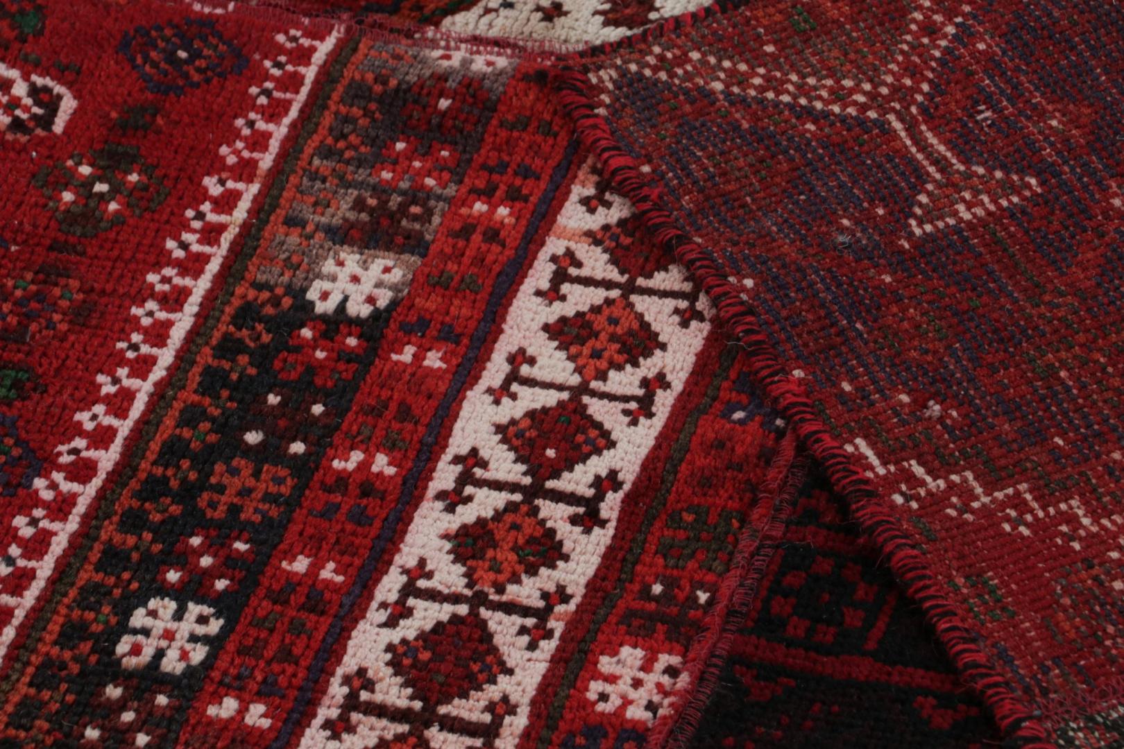 Modern Afghan Tribal Patchwork Rug