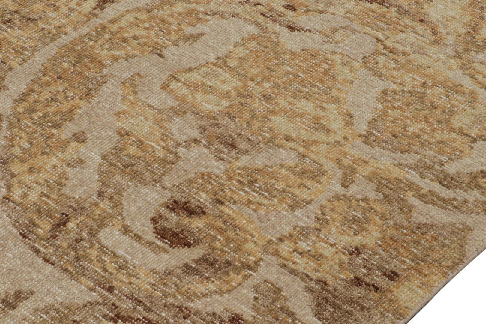 Modern Distressed European Rug