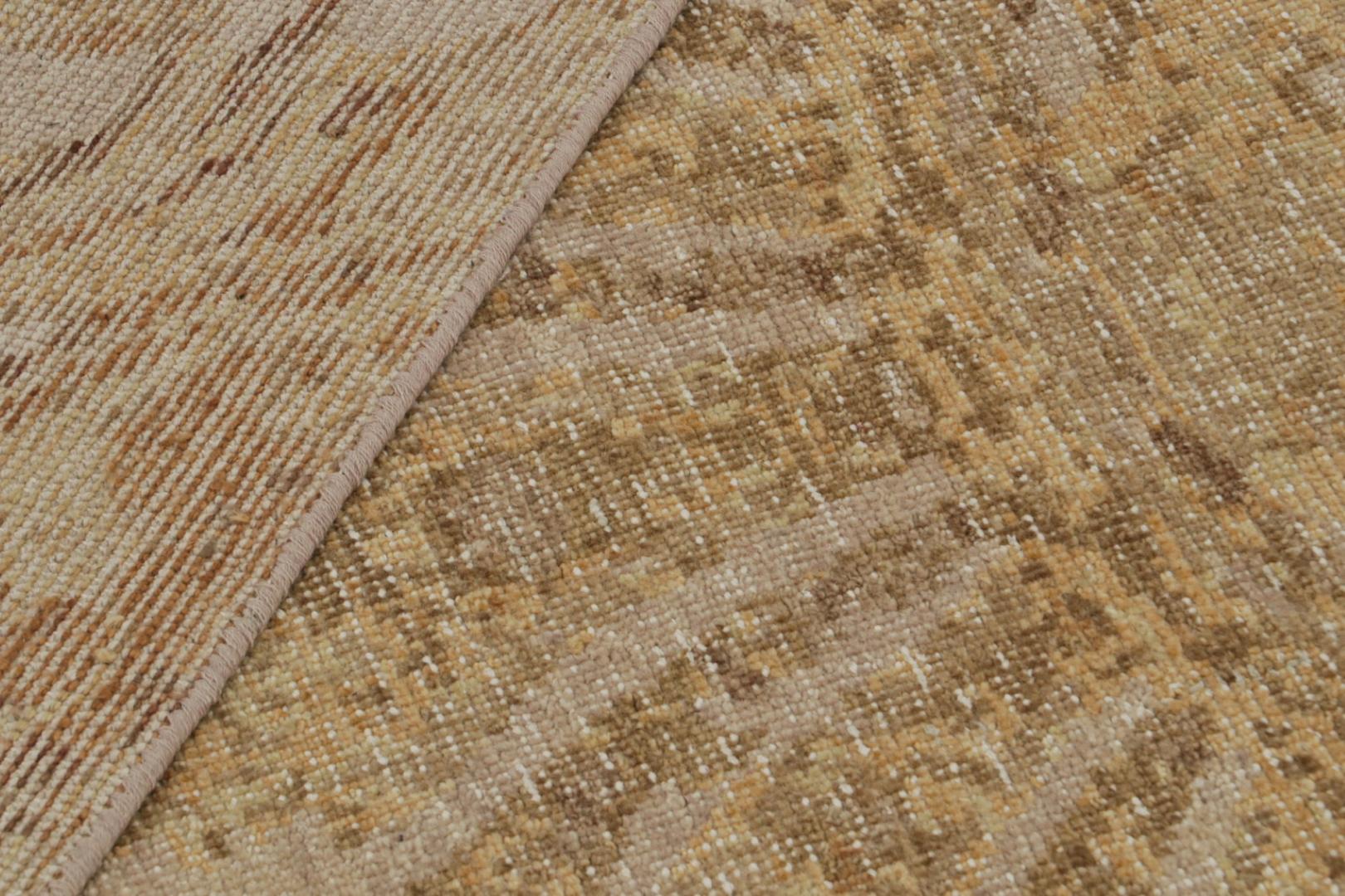 Modern Distressed European Rug