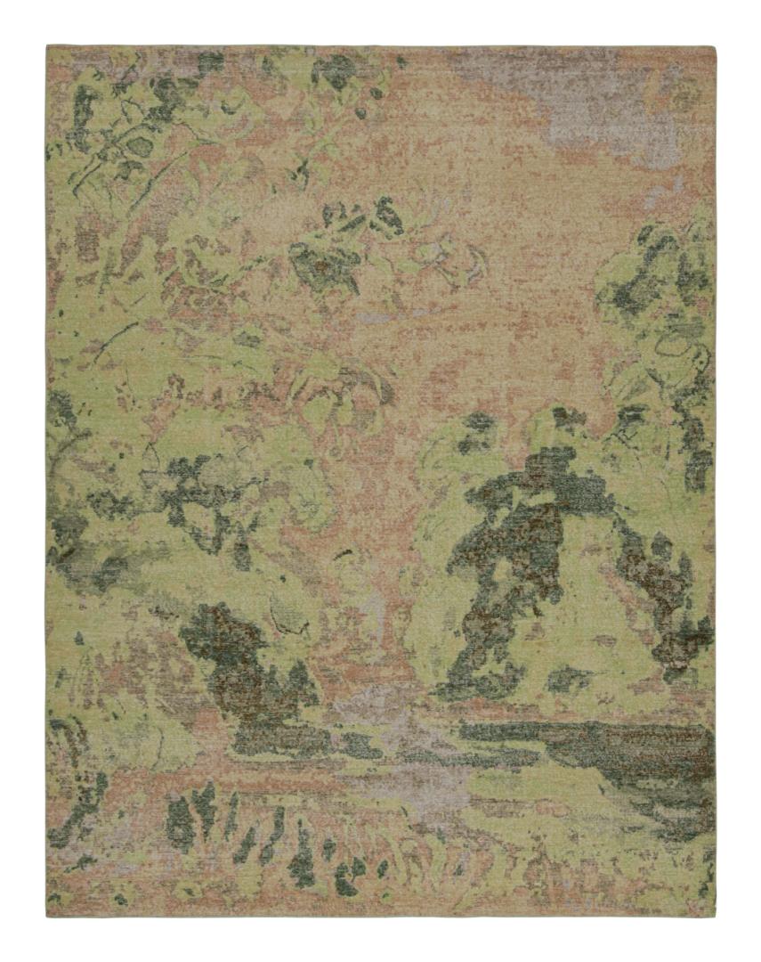 Contemporary Abstract Impressionist Rug