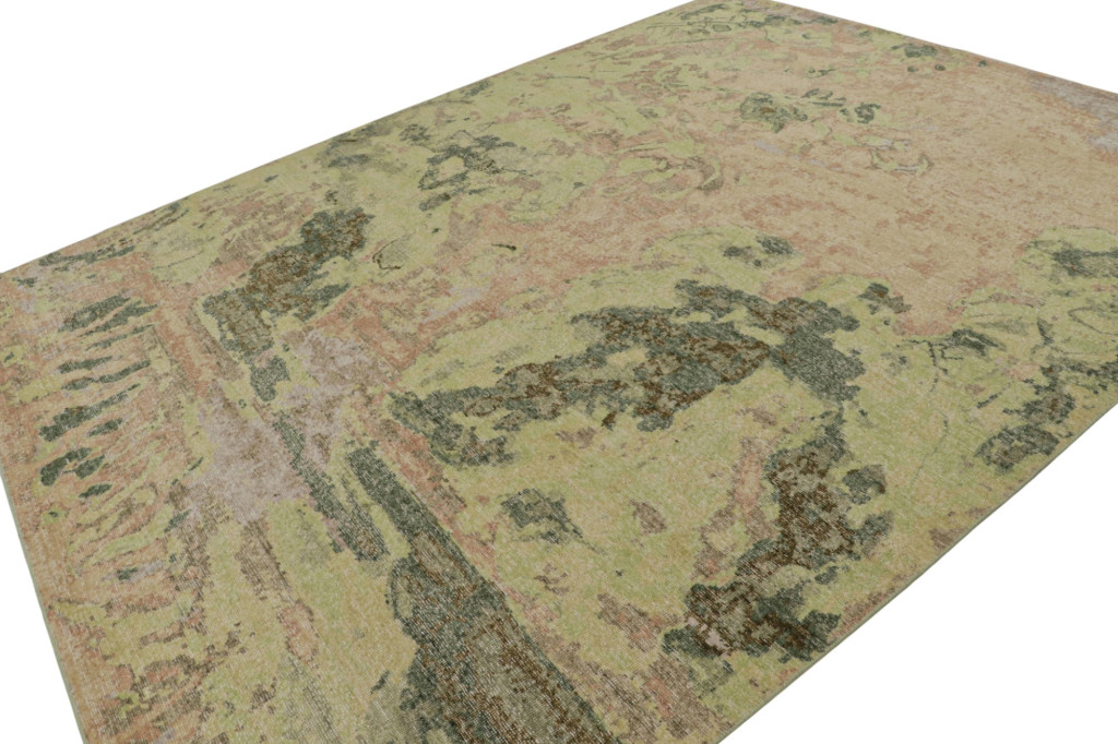 Contemporary Abstract Impressionist Rug