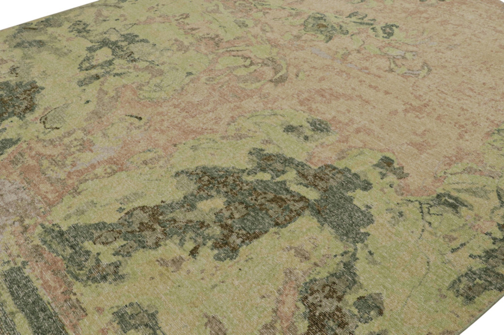 Contemporary Abstract Impressionist Rug