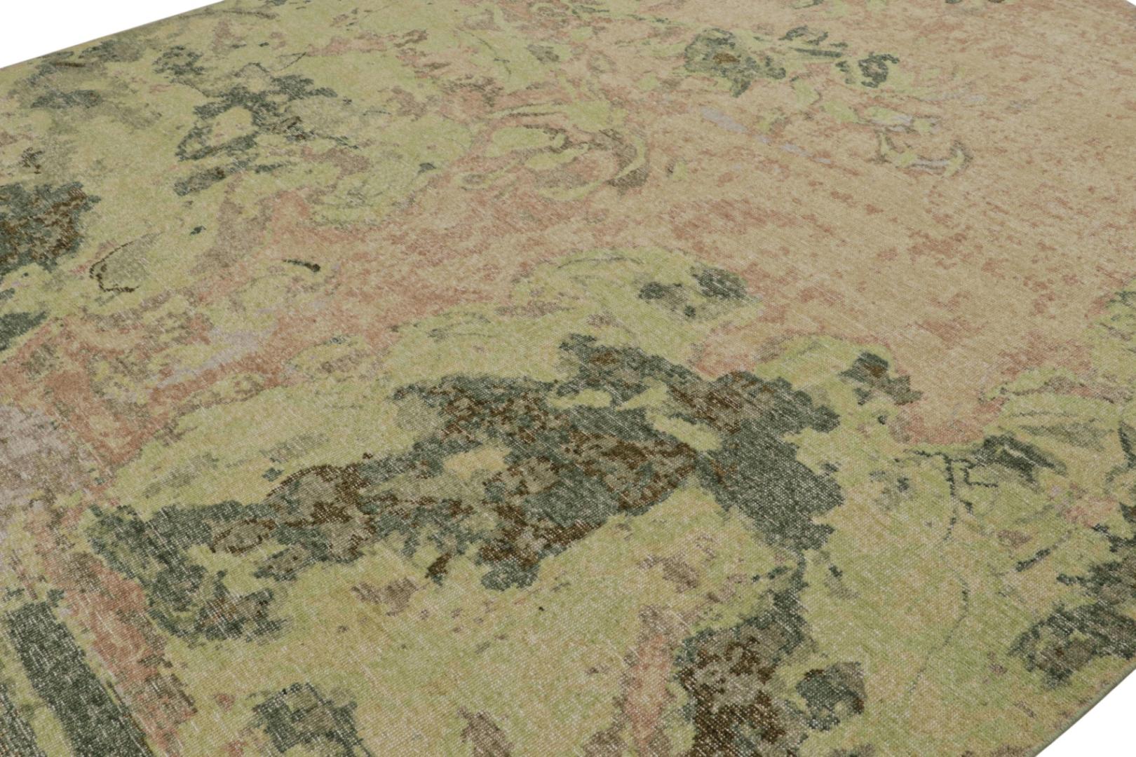Contemporary Abstract Impressionist Rug
