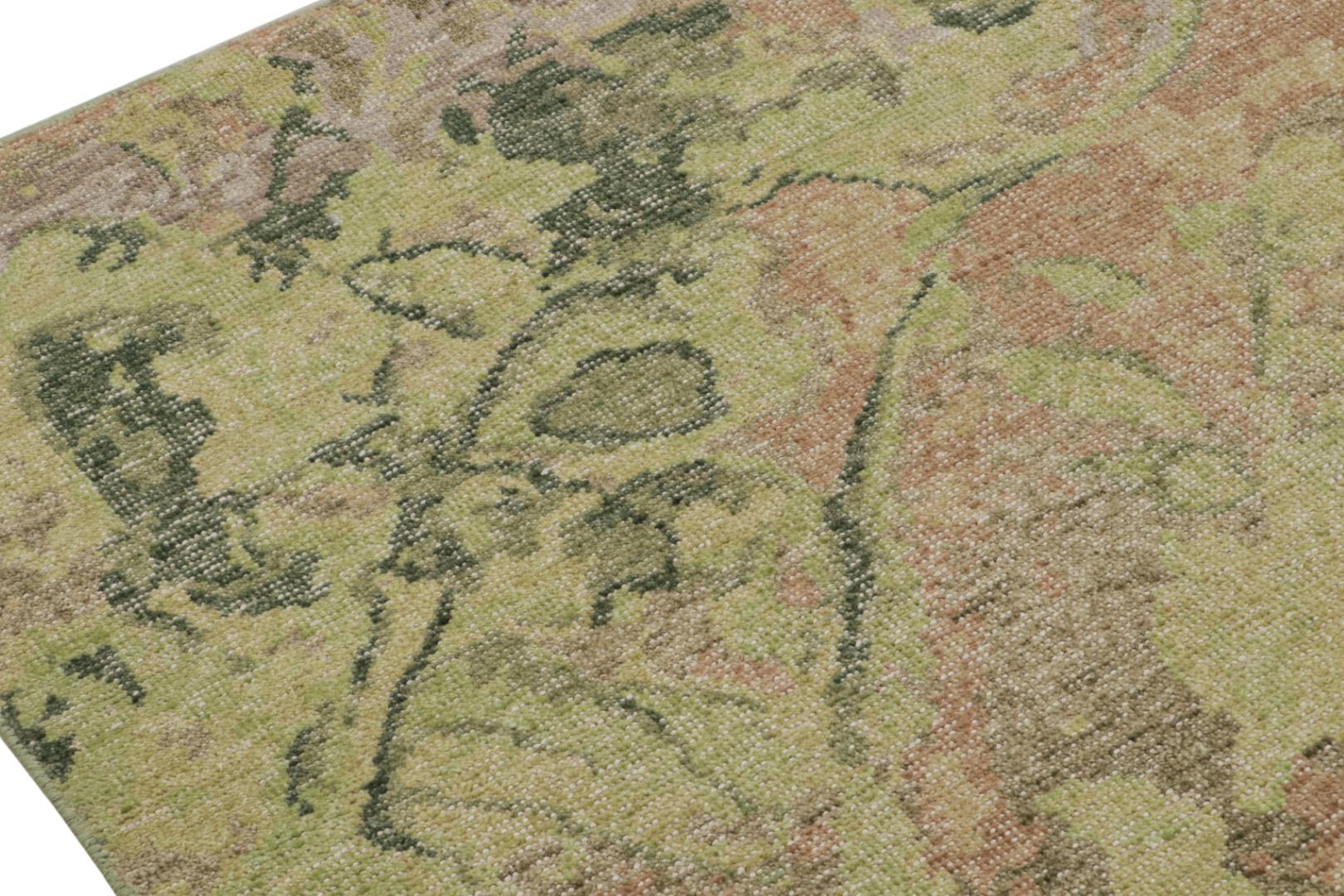 Contemporary Abstract Impressionist Rug