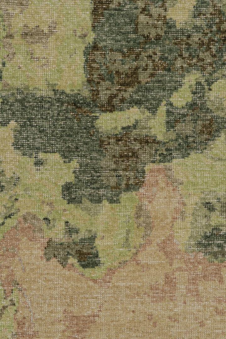 Contemporary Abstract Impressionist Rug