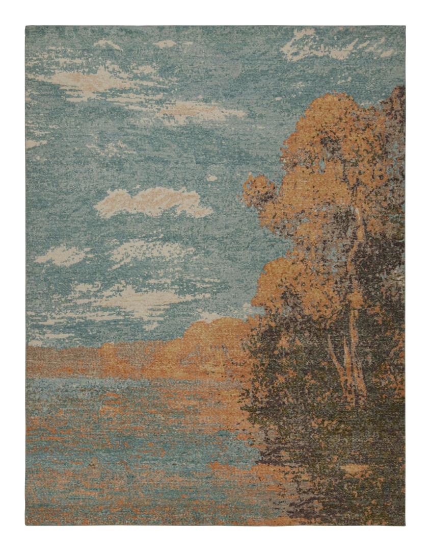 Contemporary Pictorial Dragon Rug