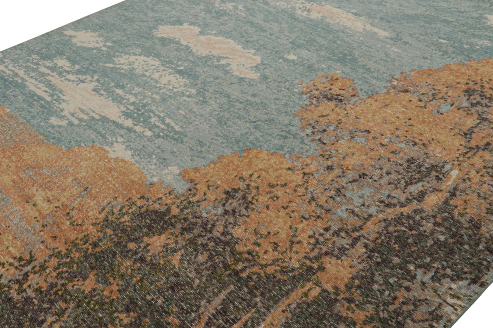 Contemporary Pictorial Dragon Rug