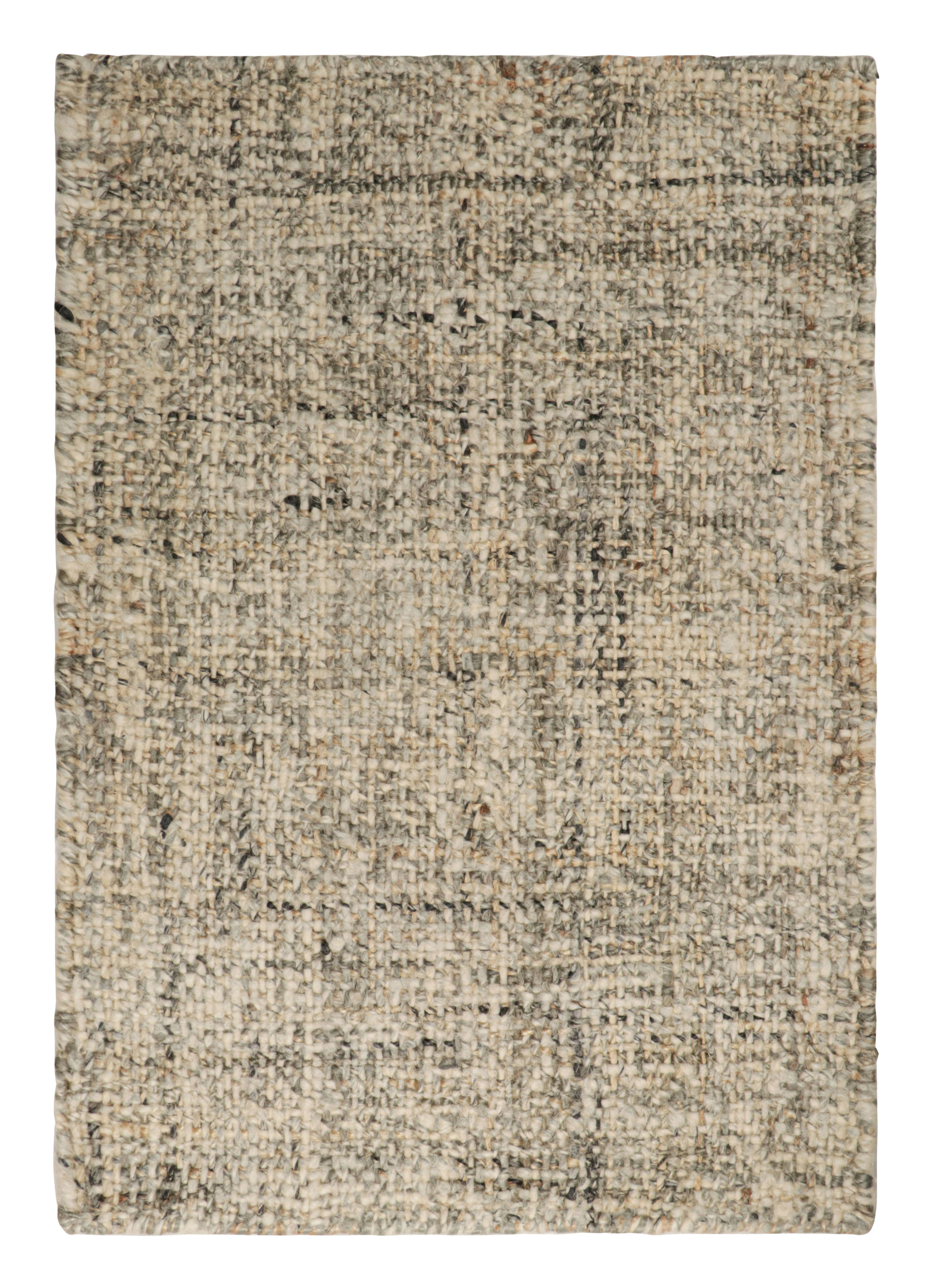 Contemporary Gift-Sized Flatweave Rug