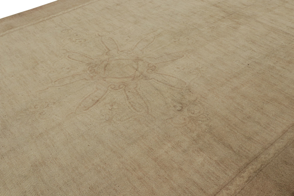 Beige Oversized Antique Amritsar Rug