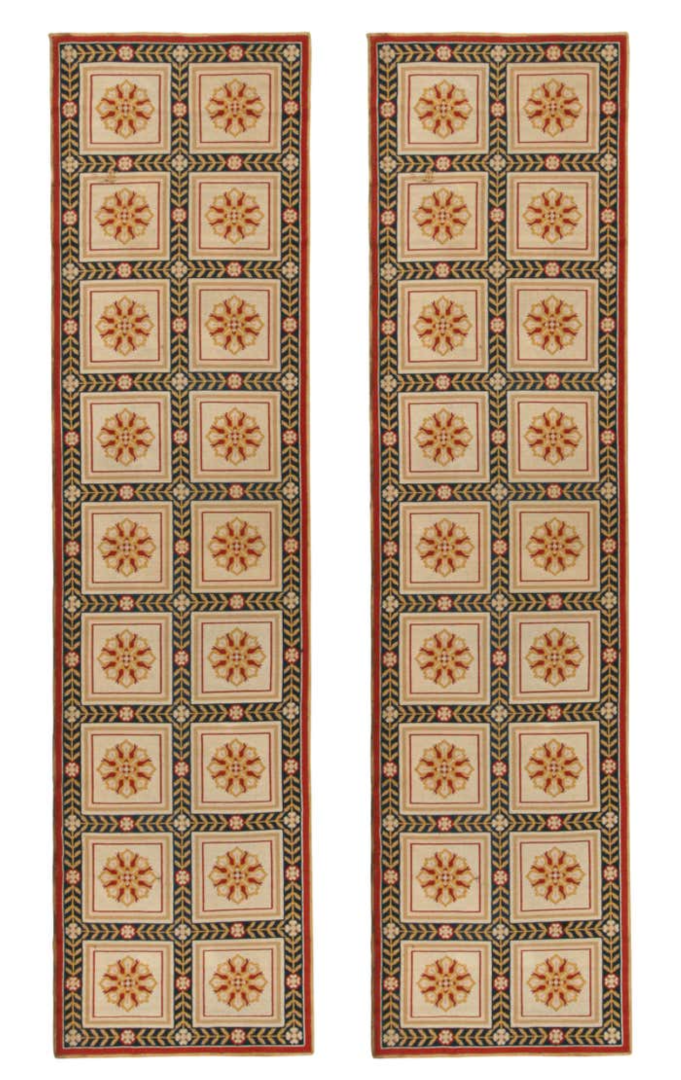 Vintage Needlepoint Runner