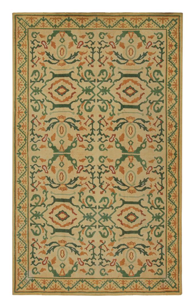 Vintage Spanish Rug in Gold