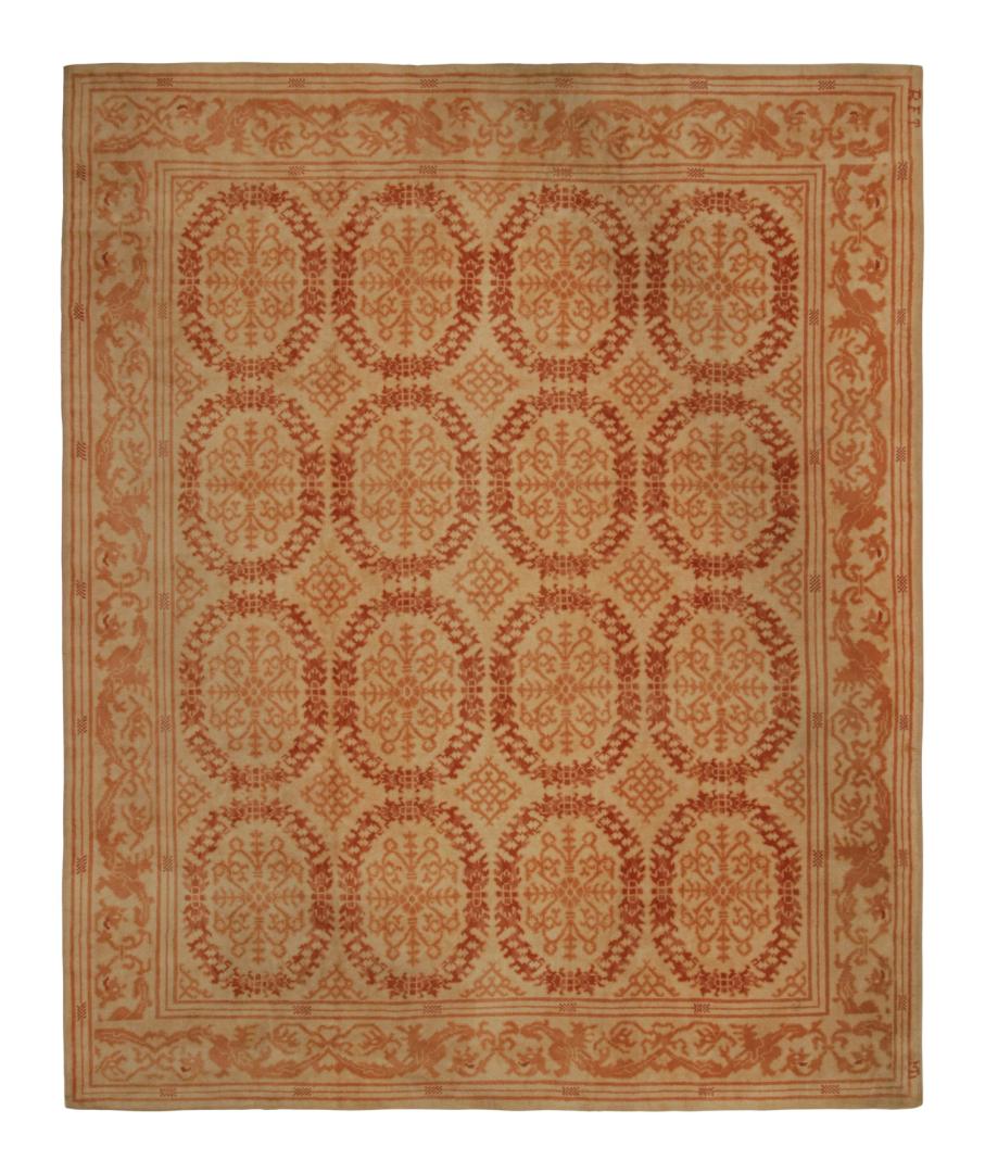 Vintage Spanish Rug in Beige