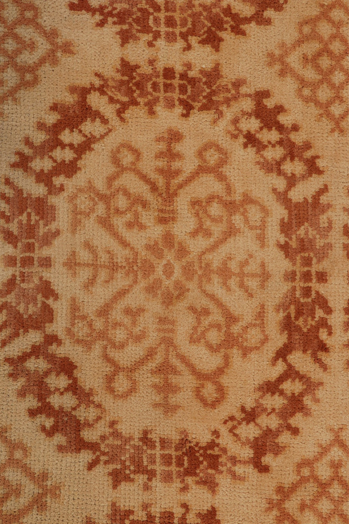 Vintage Spanish Rug in Beige
