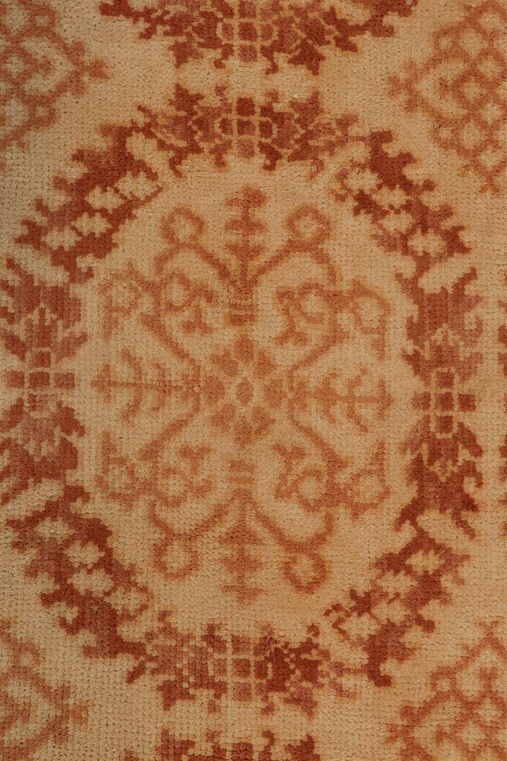 Vintage Spanish Rug in Beige