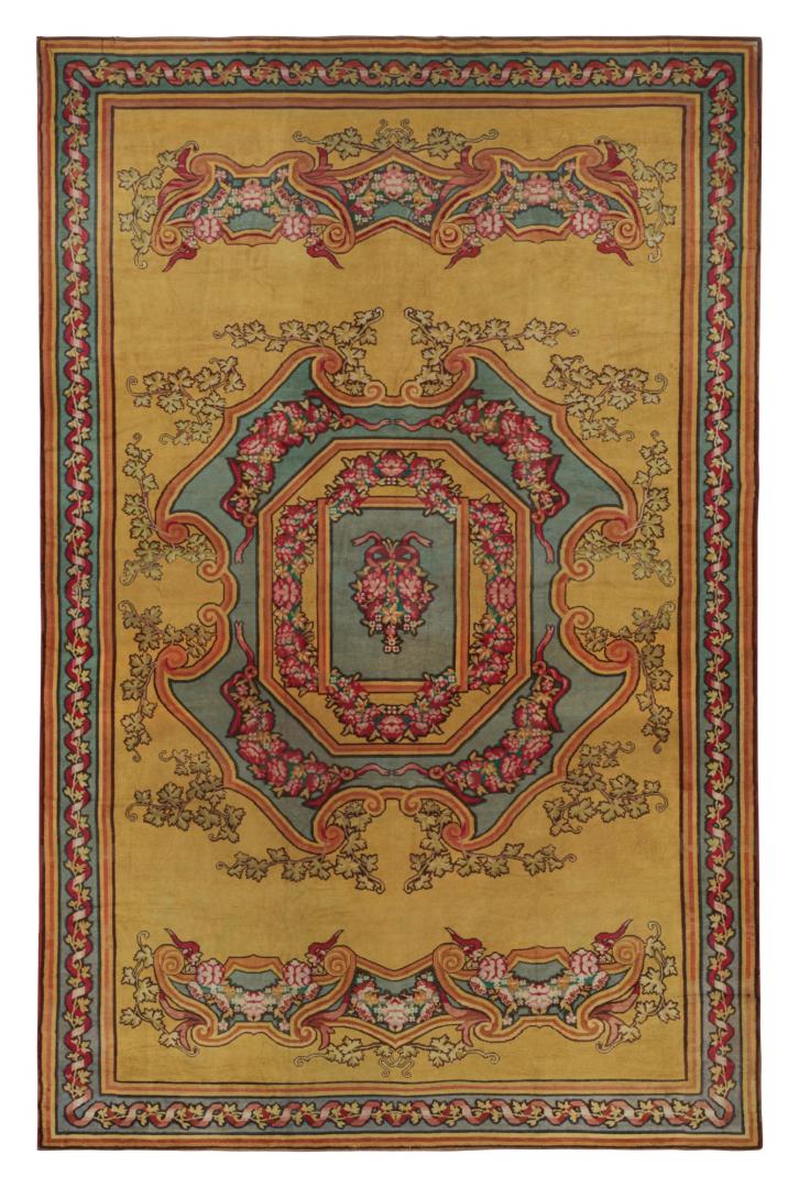 Antique Spanish Savonnerie Rug