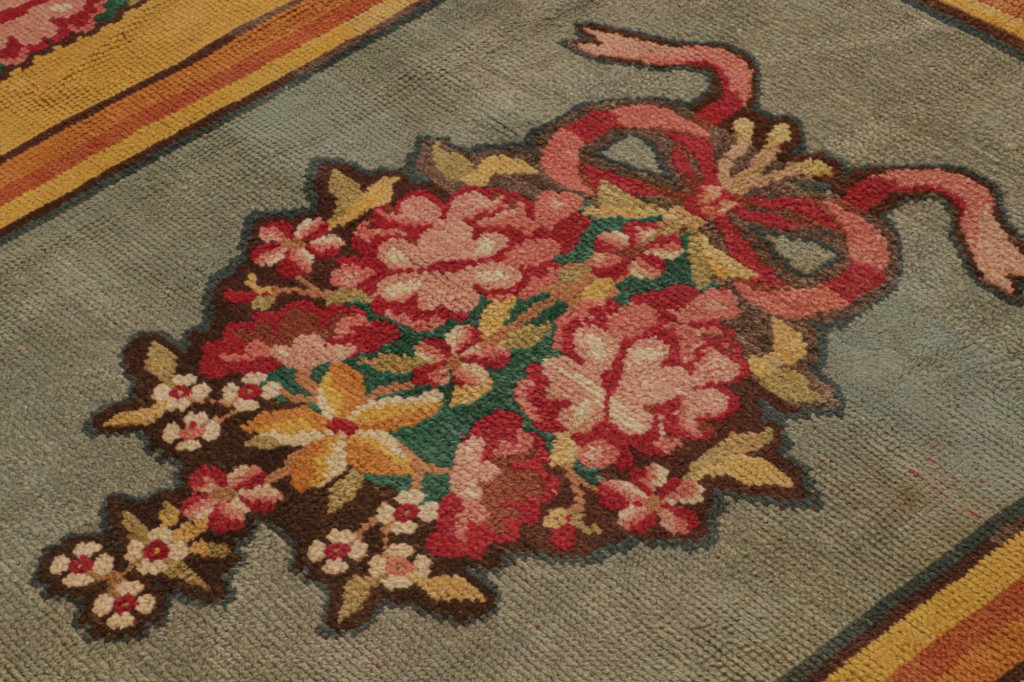 Antique Spanish Savonnerie Rug