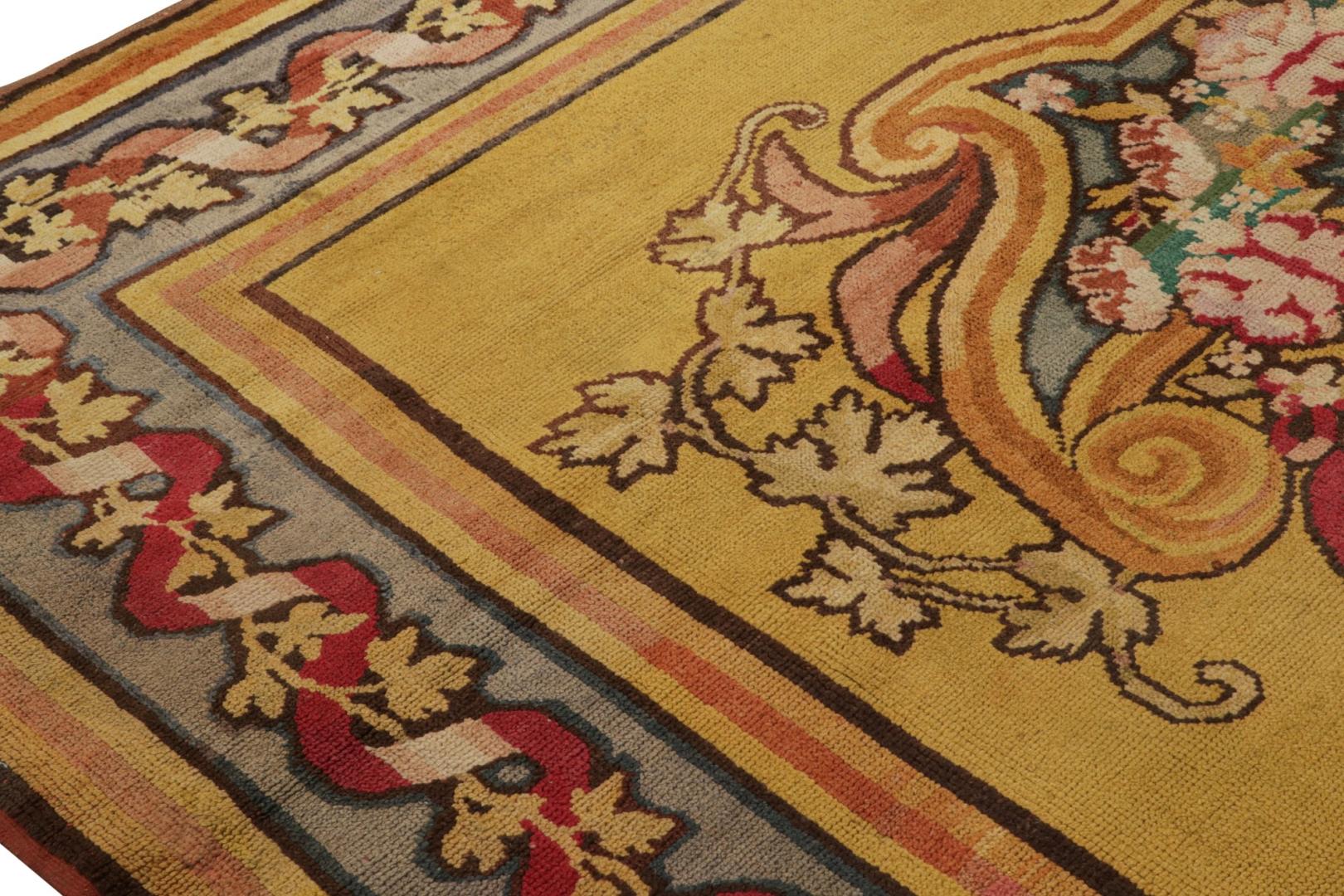 Antique Spanish Savonnerie Rug