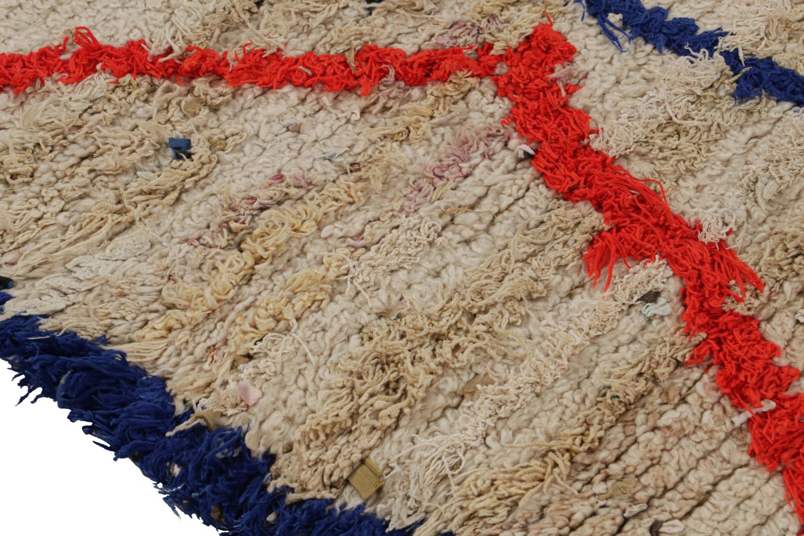 Vintage Azilal Moroccan Runner Rug