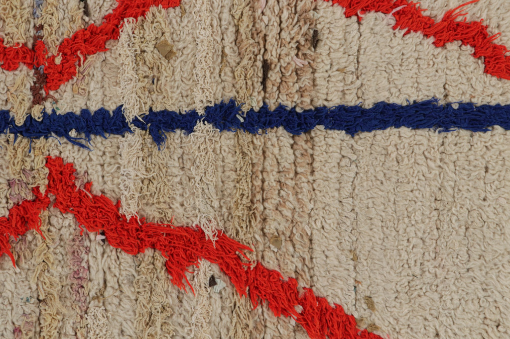 Vintage Azilal Moroccan Runner Rug