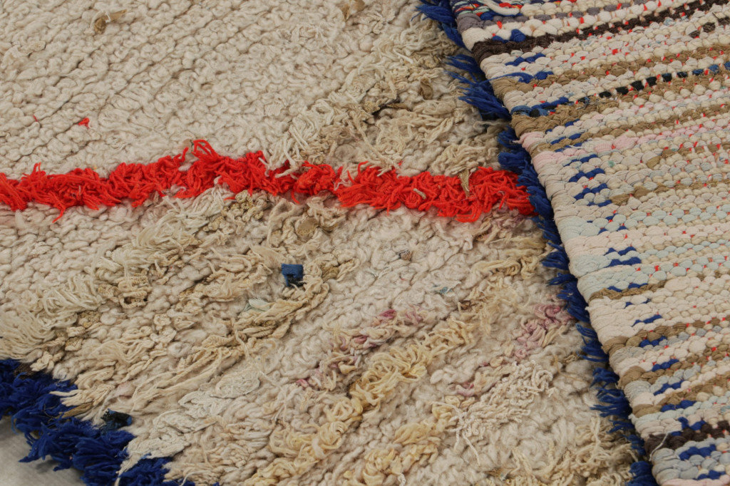 Vintage Azilal Moroccan Runner Rug