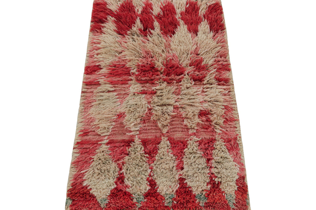 Vintage Azilal Moroccan Runner Rug
