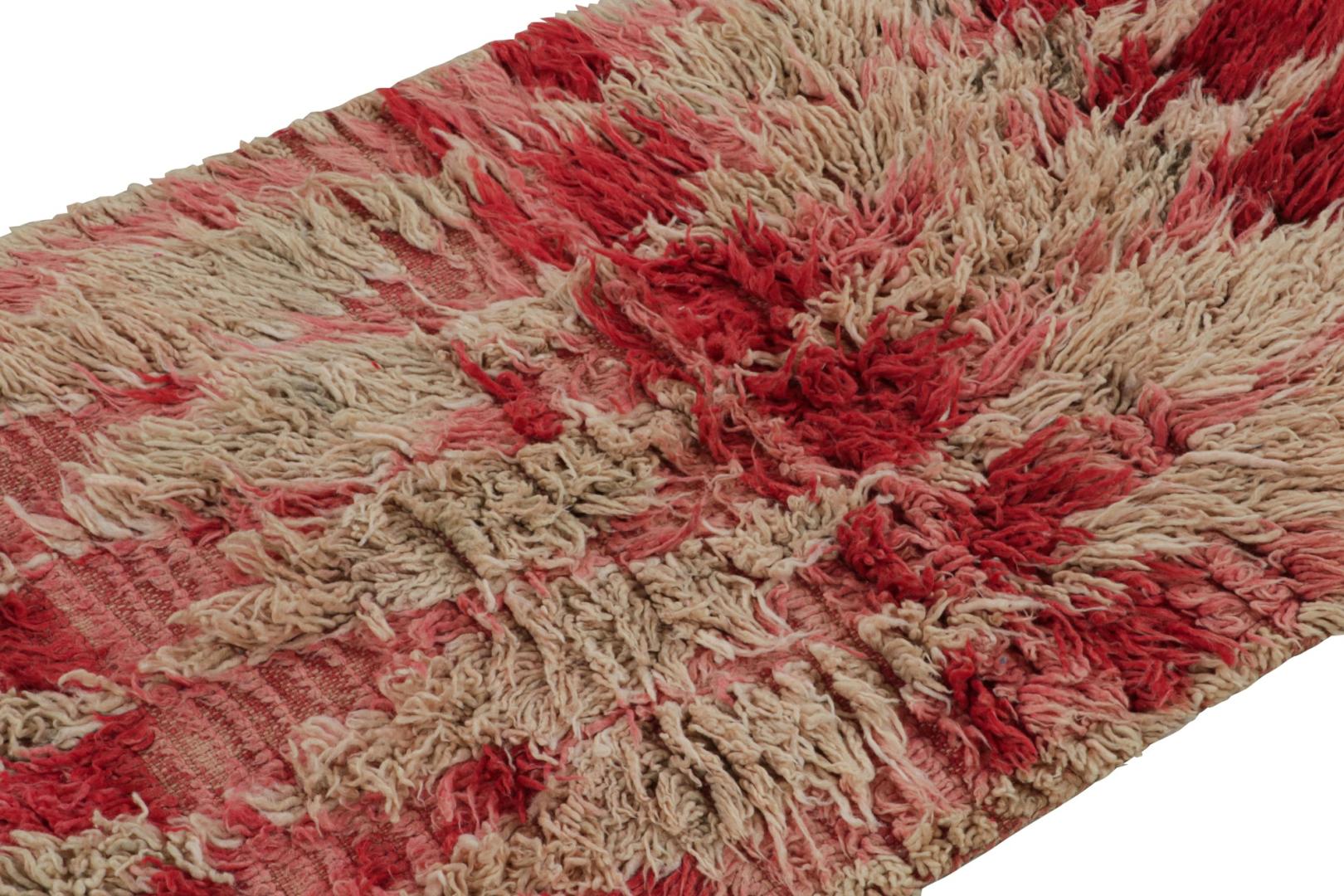Vintage Azilal Moroccan Runner Rug