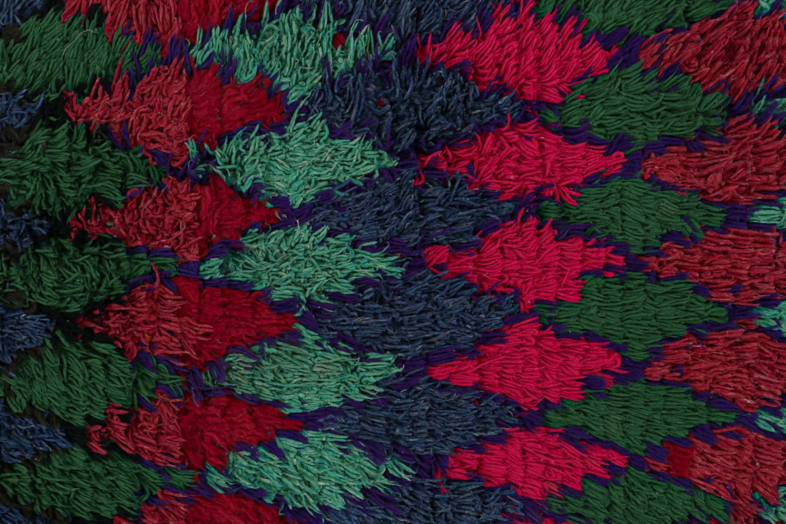 Vintage Azilal Moroccan Runner Rug