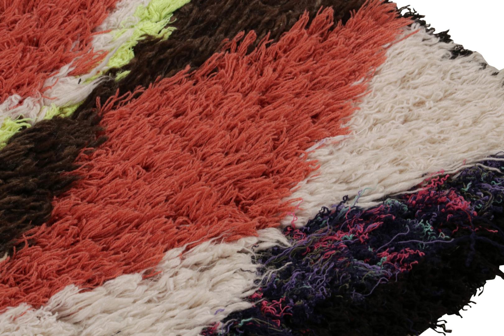 Vintage Azilal Moroccan Runner Rug