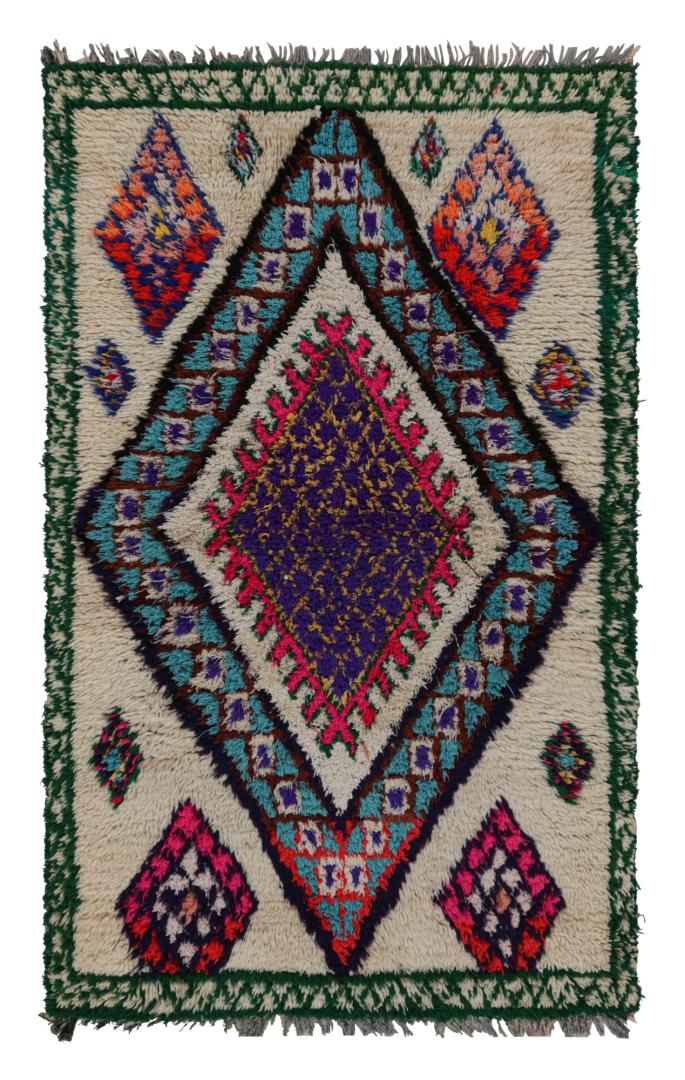 Vintage Azilal Moroccan Rug
